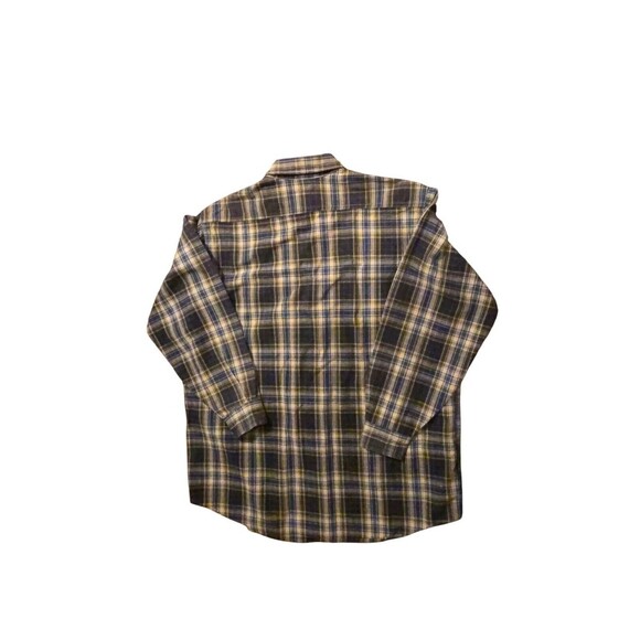 Carhartt Thick Cotton Shirt XL? Blue Plaid Grunge Skater‎ READ - Picture 2 of 5